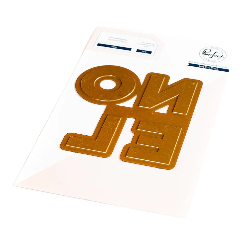 PINK FRESH – METAL CUTTING DIE- HOT FOIL PLATE – NOEL