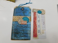 Junk Journal Add-Ons Handmade Tags Card Envelope File Clipboard Ephemera Set 7