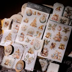 Rub On Transfers Stickers 2 Sheets for Crafts Cloth Glass Acrylic Wood Furnit…