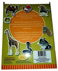 Lots Of Animals Big & Small. Sticker Book My First Book Of Stickers. 100 Sticker