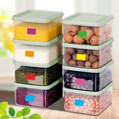 Rectangle Color Coding Labels, 3/4″ x1/2″ Rectangular, 7 Multi Bright Colors …