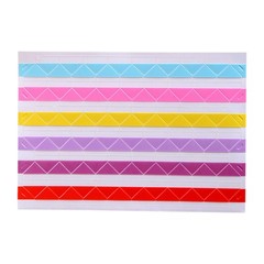 Scrapbook Photo Corner Sticker Set Assorted Colors Lightweight and Practical
