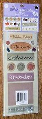 Joann Scrap Essentials Value Sticker Flip Pack Fall Theme Scrapbook Over 500 Pcs
