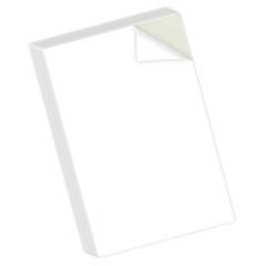 1Pack Self Adhesive Labels Waterproof Tear-Resistant For Home And Commercial
