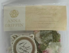 NEW Anna Griffin Window Ledge Embellishments 220 Cardstock Embellishments