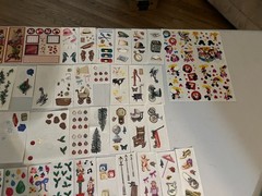 Large Lot «Creative Memories» Sticker Sheets-Variety Themes-See Photos-93 Sheets