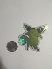 Espeon Shiny Holographic Pokémon Sticker