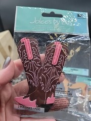 Cowboy Boot Lot & Horse Stitches Jolee’s Dimensional Embellishment 4 Packages
