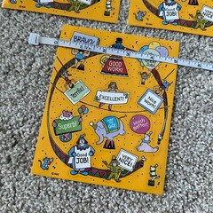 Vintage 80s 1990s American Greetings AGC Hallmark Circus Ring Bravo Stickers Lot
