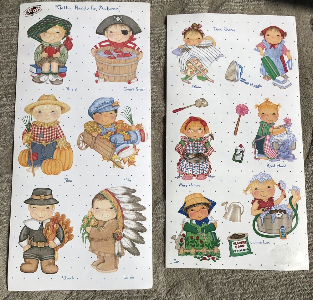 tie me to the moon stickers chore girls, autumn boys, scrapbooking