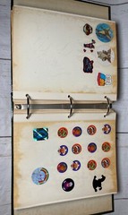 VTG 80s STICKER ALBUM 22 Double Sided Pages Scratch & Sniff – Star Wars & More!