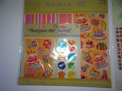 Large Mixed Lot Scrapbook Sheets Craft Smith Easter Spring Birthday New & Used