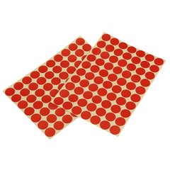 19mm Circles Round Code Stickers Self Adhesive Sticky Labels Red A4T12759