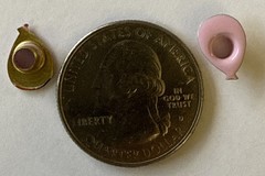 SMALL PINK 1/8” BALLOON EYELETS(12pc)Birthday Party •Celebration•Card Making•