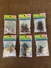 Eyelet Outlet Brads Lot of Hunting NEW 6 packs Card Making Scrapbooking Animals