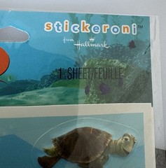 Finding Nemo Characters Disney Pixar Puffy Stickers Hallmark 1 Sheet Stickeroni