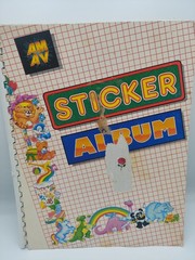 Vintage 1980’s -90’s Sticker Album Filled With Stickers