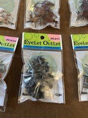 Eyelet Outlet Brads Lot of Hunting NEW 6 packs Card Making Scrapbooking Animals