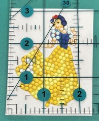New! Snow White STICKER Princess Diamond Art Decor Scrapbooking Disney