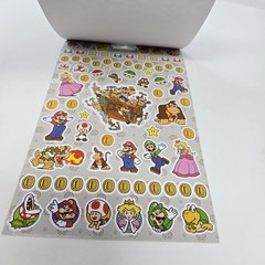 Super Mario Sticker Book 4 Sheets 300+ Stickers • Official Nintendo Licensed New