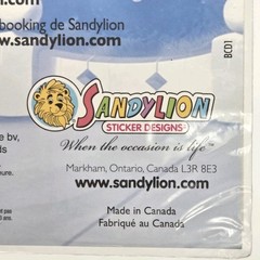 Disney Characters Stickers Mickey Minnie Donald Duck Pluto Goofy Sandylion 3pks