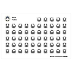 Hobo Bag Stickers – Fashion Planner Stickers | Stylish Organizer Decor Pack