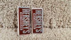 1981 Chocolate Hershey’s Nine Used Puffy Stickers Reese’s, Mr. Goodbar Special