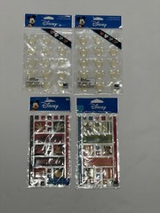 Disney 4 Packages EK Success Mickey Mouse 3D Epoxy Tiles stickers