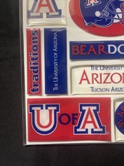 K&Company COLLEGIATE Clearly Yours Dimensional Sticker Arizona Wildcats 🏈