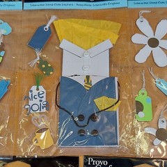 Lot Of 7 New Stand-out Paper Sculpture Stickers By Provo Craft Lot 2