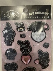 Sanrio　 My Melody Sticker Sheet　bonbon drop monotone