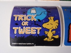 Oriental Trading Company Sandylion Peanuts Snoopy Halloween Stickers