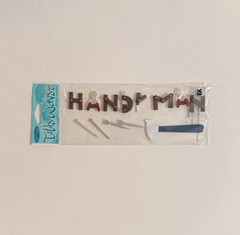 Lot of 2 Jolee’s Handyman Tools Construction Sticker Pkg Title Scrapbooking Read