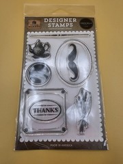 CARTA BELLA Designer Acrylic Clear Stamps Vintage Market Scrapbooking
