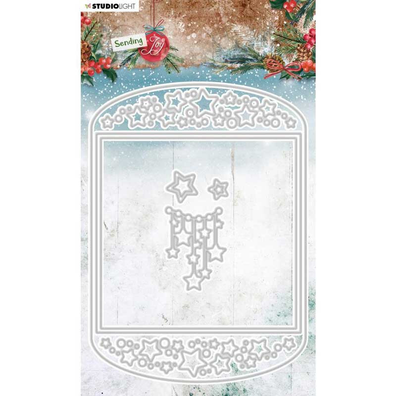 STUDIO LIGHT – METAL CUTTING DIES – SENDING JOY #3