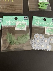 NEW Lot Of 14~JOLEES BY YOU Dimensional Stickers- Flowers & Leaves & Botanicals