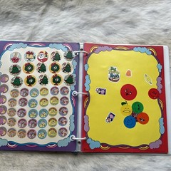 vintage Trend 80s Stinky sticker collector Album Binder Book 1983 & pages
