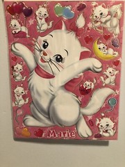 Disney Marie Cat Large Sticker Sheet 2 Sheets