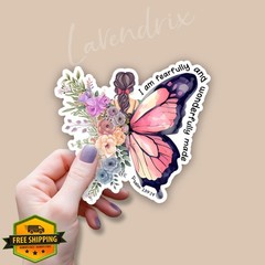 LAVENDRIX Psalm 139:14 Sticker