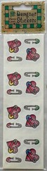 New Vintage Lot of 5 Packs Provo Craft Bears, Baby, & Animal Stickers & Borders