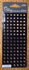 Jolees All That Bling Mini Rose Gold Studs Adhesiv Gem Wedding Scrapbook Sticker