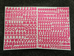 Creative Memories ABC/123 MINI LETTERS/NUMBERS NEW Lots of colors and styles