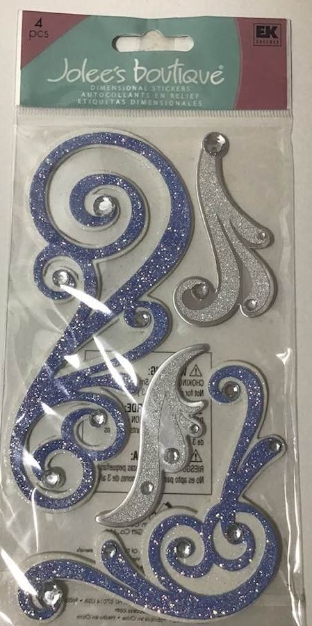 Rare! Jolee’s Boutique 3-D stickers ANGEL ACCENTS Theme 81401 Fast FREE Ship!