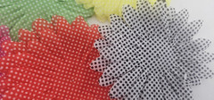 Spare Parts by The Paper Studio – Jumbo 4″ Flowers – Polka Dot Large Flower Jar