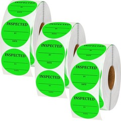 3000 Pcs 2 Inch Quality Control Inventory Labels Writeable QC Inventory Appro…