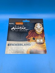 Avatar The Last Airbender Sticker Book 120 Stickers 6 Pages 20 Each All The Same