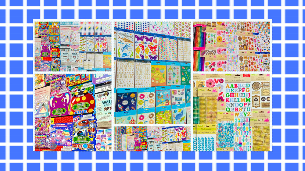 1009+ Stickers! Use on Tablets Books Journals DIY Decals Crafting Scrapbooking