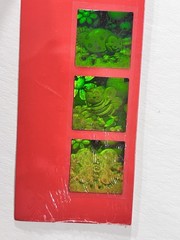 Vtg American Greetings Sticker World 3-D HOLOGRAMS Stickers BUGS Butterfly