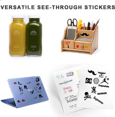 Printable Transparent Sticker Paper, Premium Clear Sticker Paper 8.5″ X 11″ (25