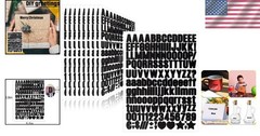 Self-Adhesive Vinyl Alphabet Stickers – 1550 Pieces for Indoor & Outdoor Use